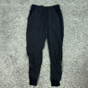 Lululemon Pants Womens 8 Black Stretch Jogger Sweatpants Pockets Gym Workout